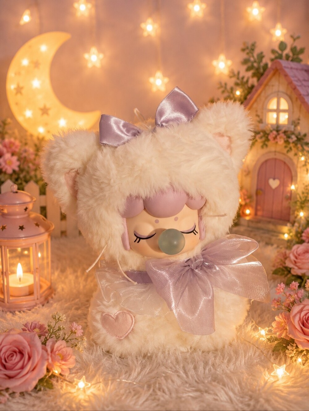 Nanci Tea Time White Kittie